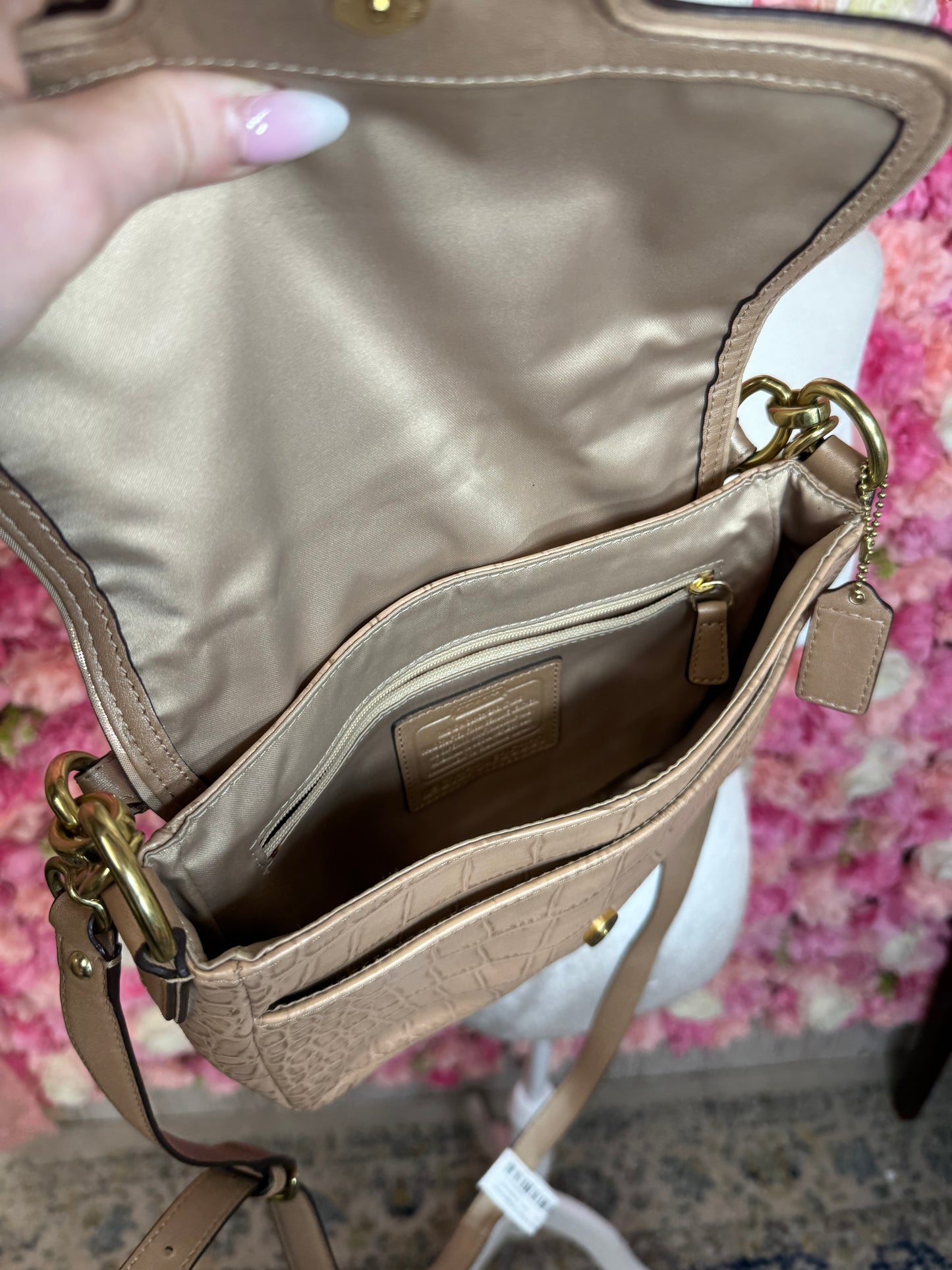 Coach Taylor Exotic Leather Crossbody