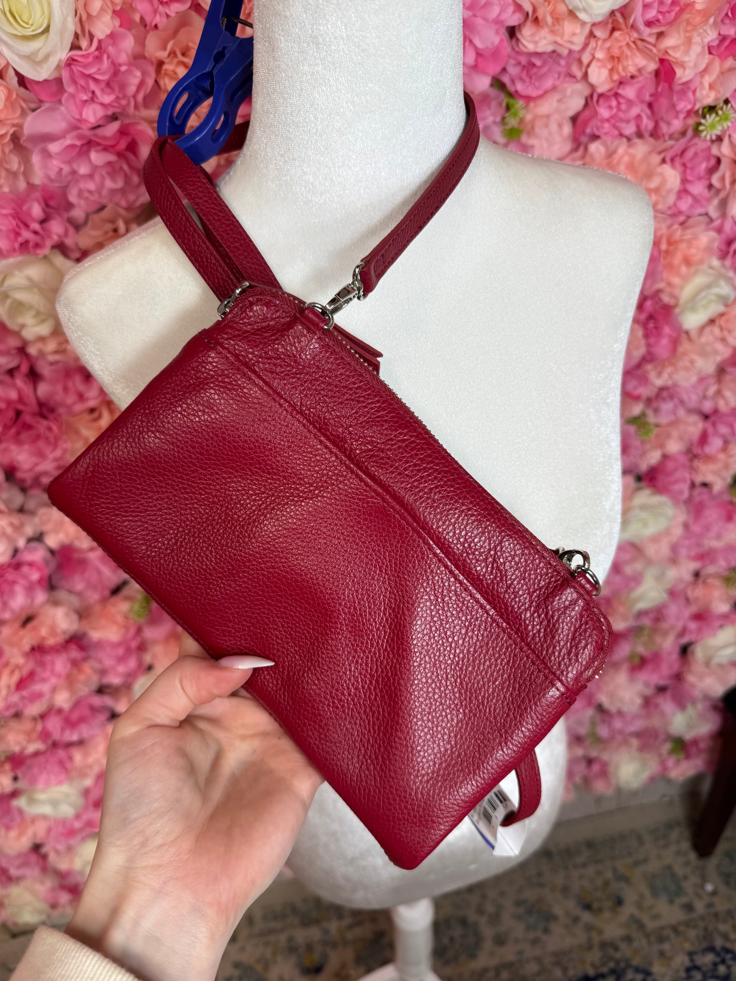 Red Brighton Crossbody Purse