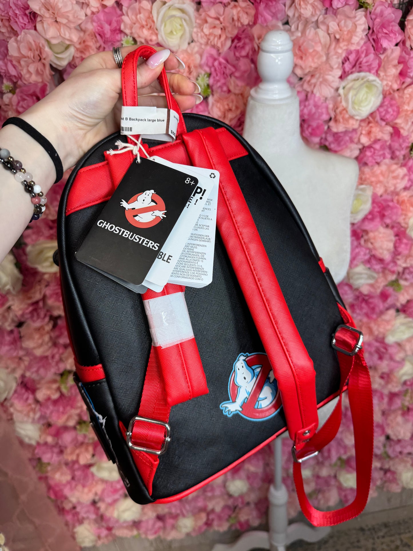 NWT Loungefly Ghost Busters Light Up Backpack Purse