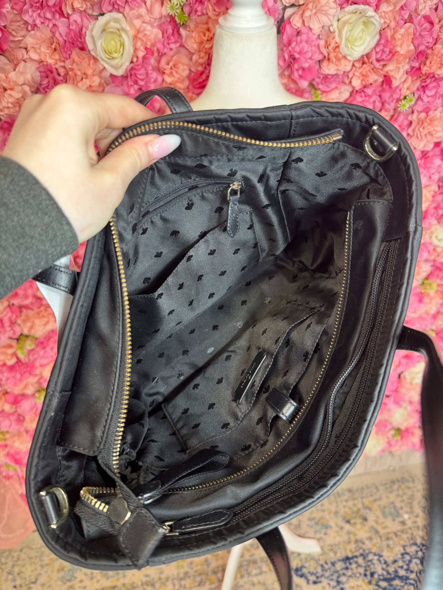 Nylon Kate Spade Bag *no long strap*