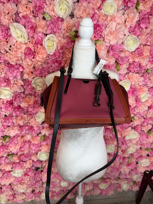 Coach Dreamer 36 Colorblock With Long Strap