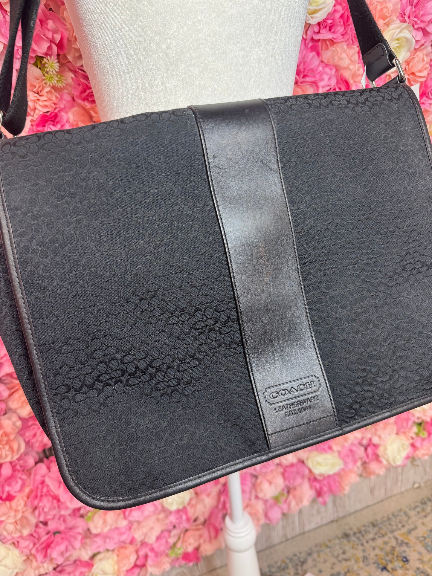 Coach Hudson Commuter Laptop Bag