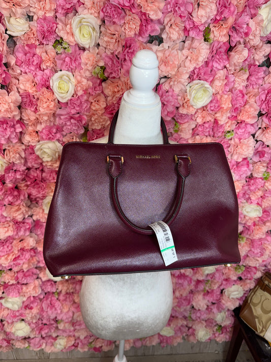 Burgandy Michael Kors Bag No Strap