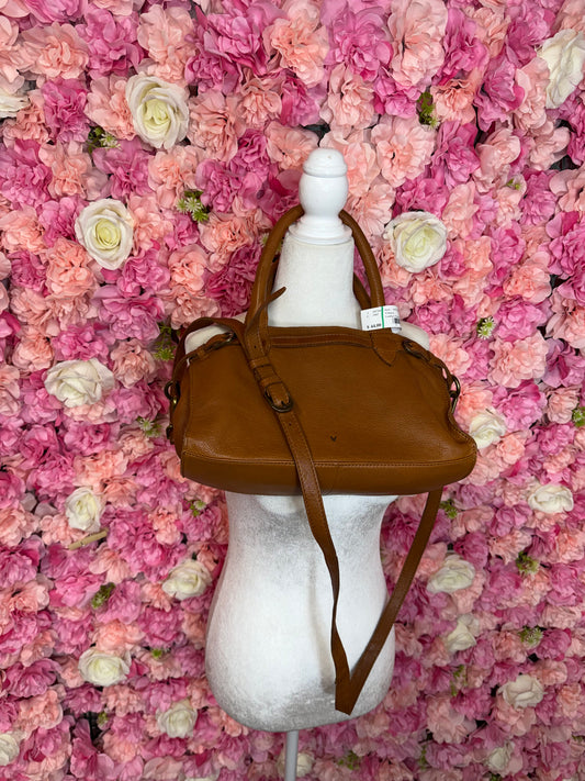Vilenca Leather Crossbody Bag