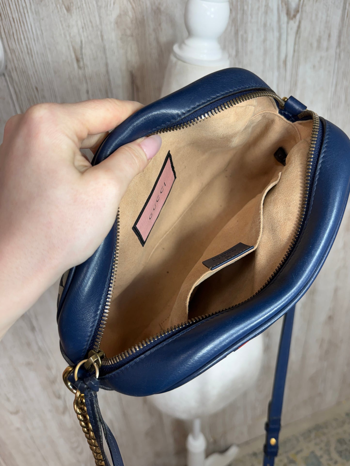Gucci Matelasse Maramont Crossbody Bag