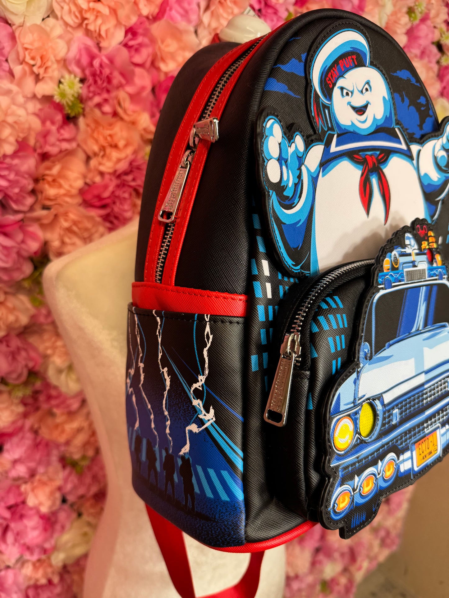 NWT Loungefly Ghost Busters Light Up Backpack Purse