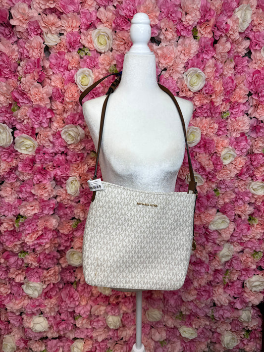 Neutral Michael Kors Crossbody