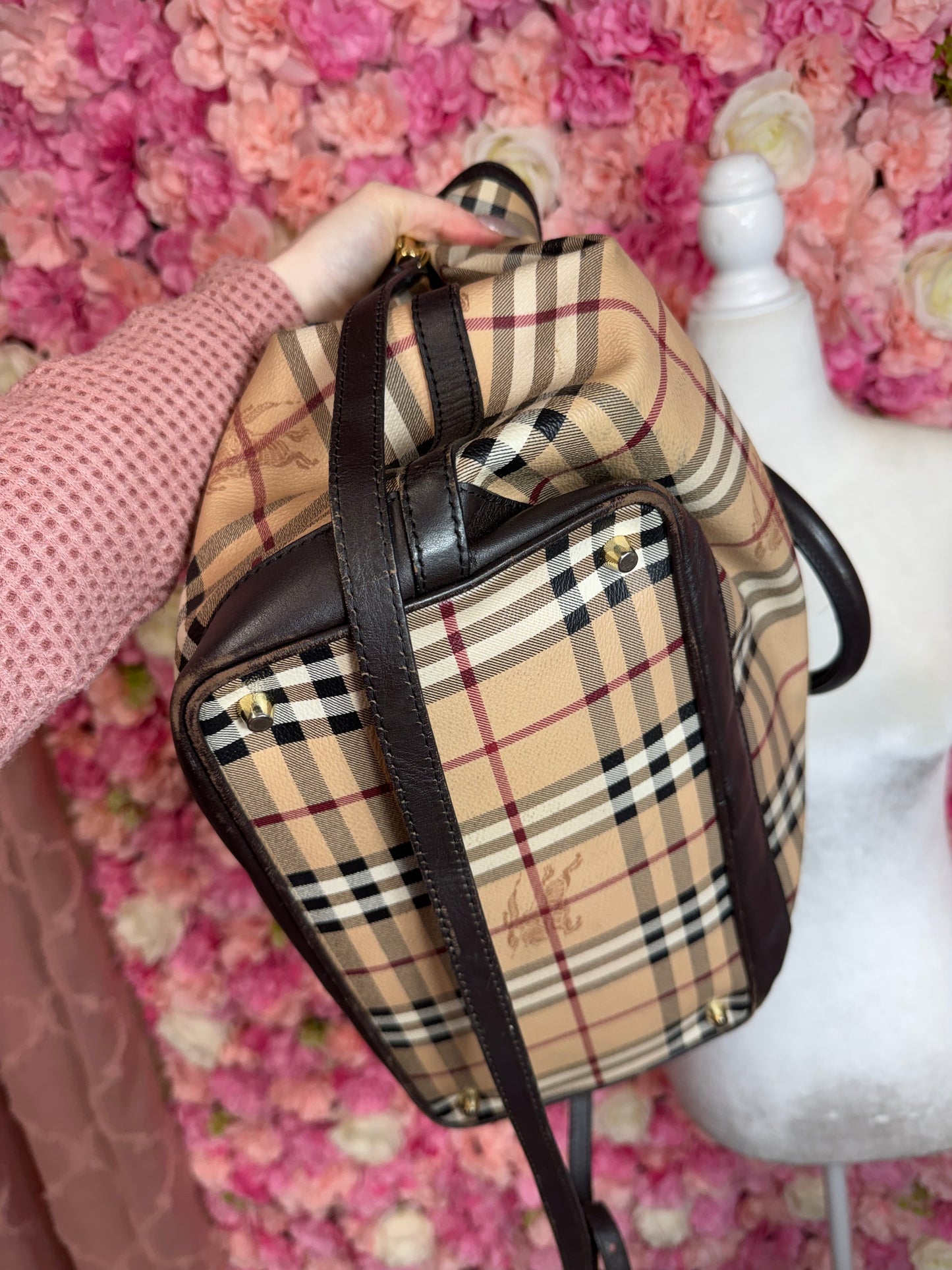 Burberry Haymaker Check Bag