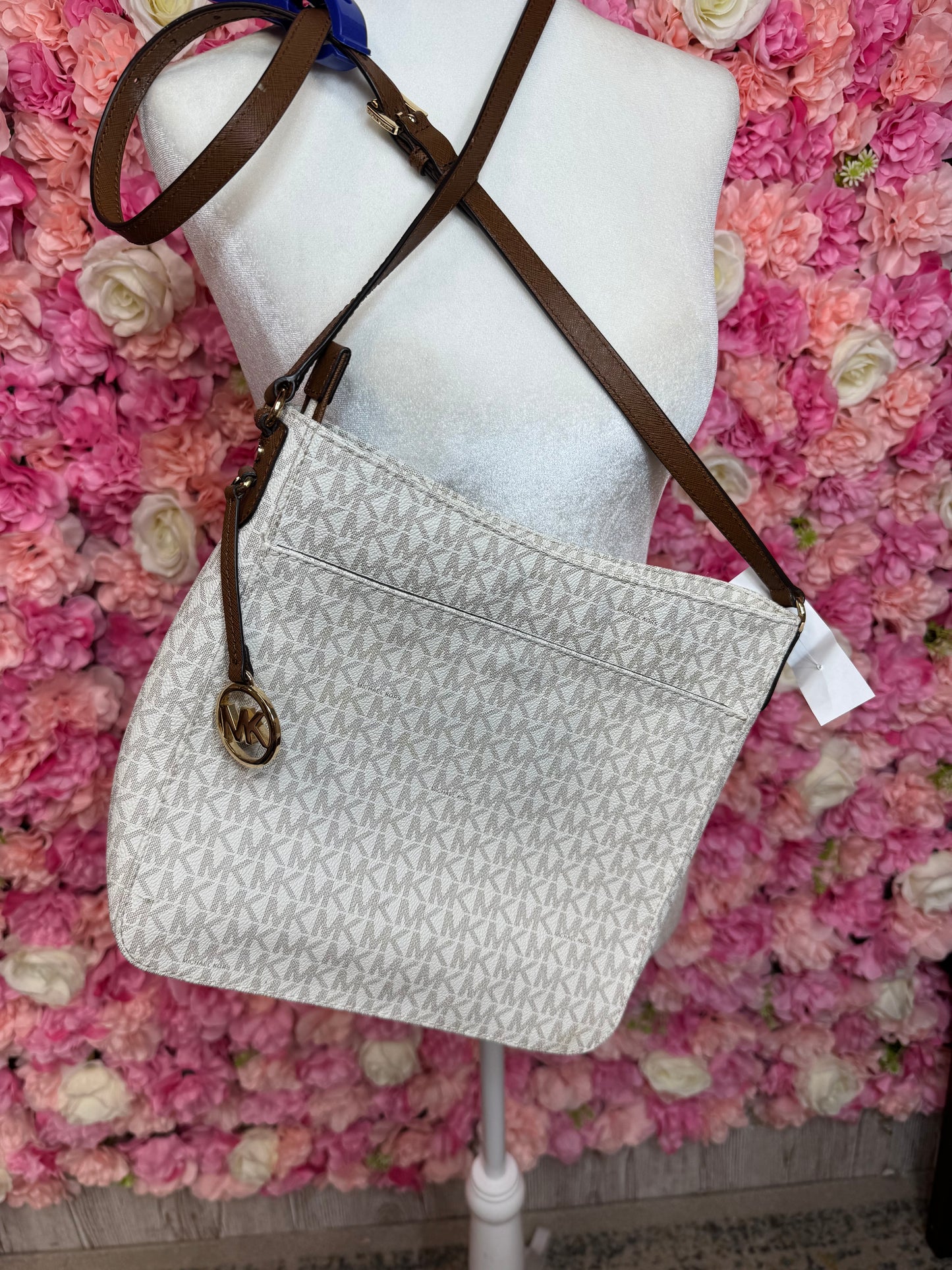 Neutral Michael Kors Crossbody