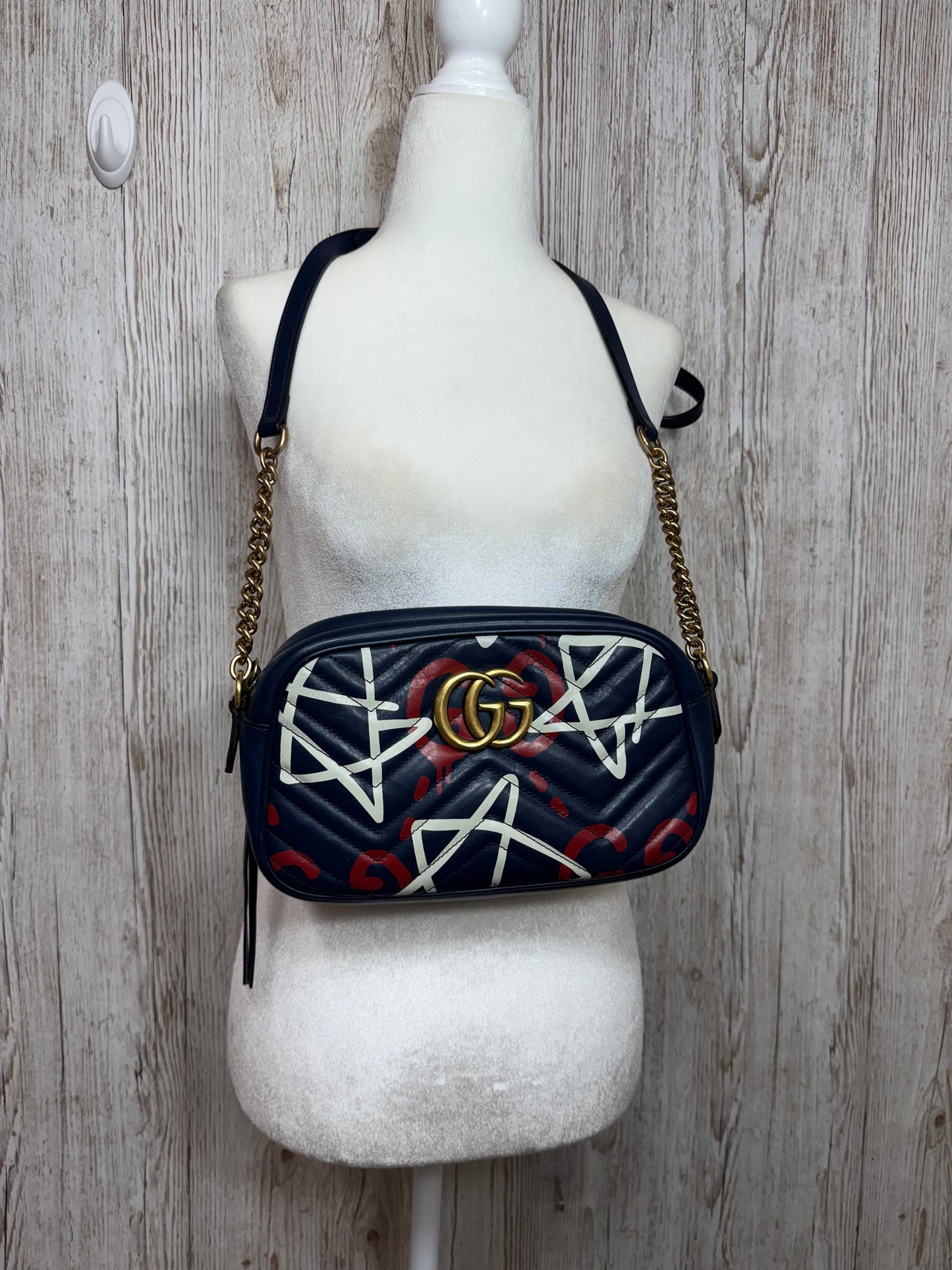 Gucci Matelasse Maramont Crossbody Bag