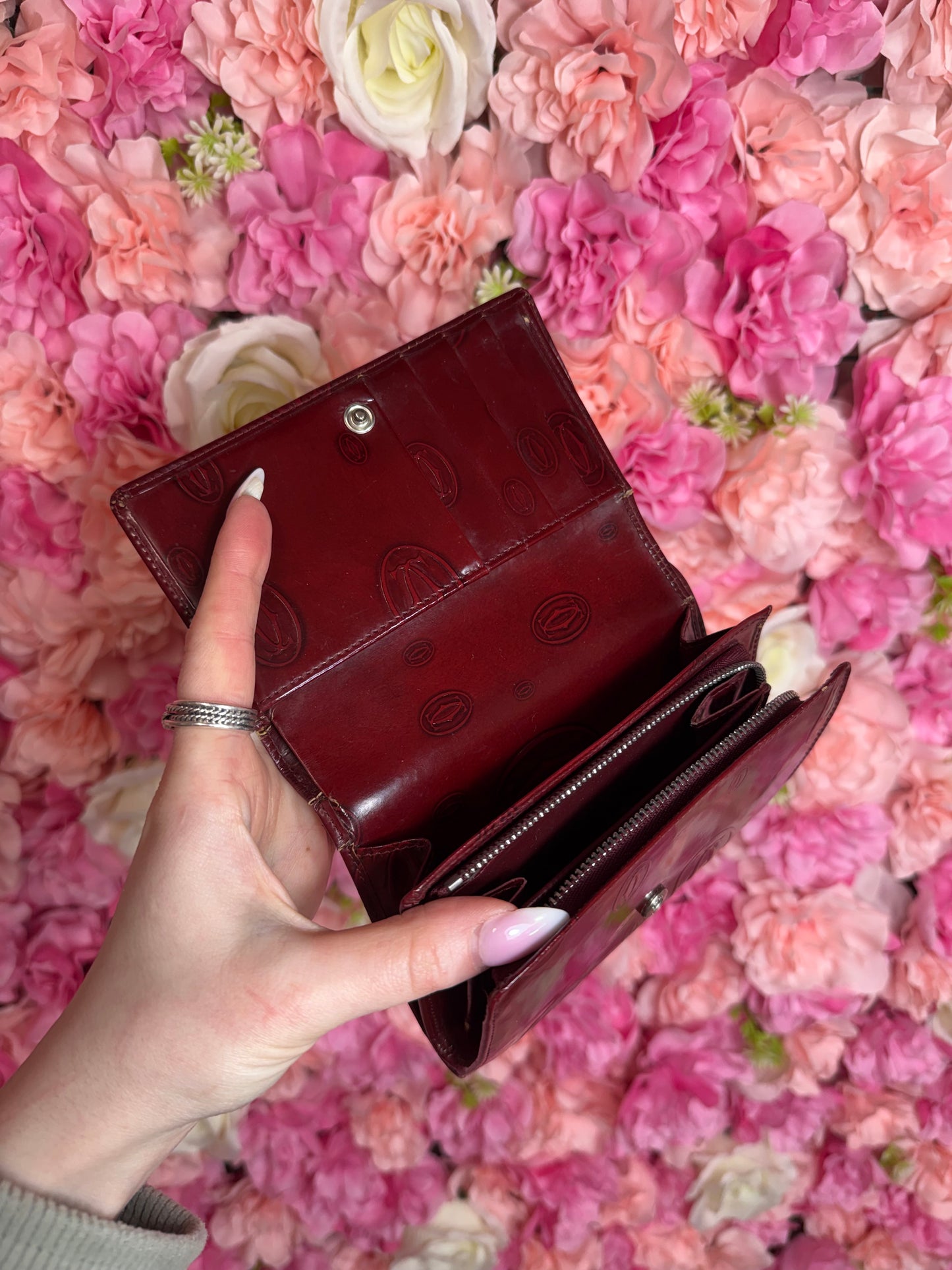 Vintage Patent Leather Cartier Wallet