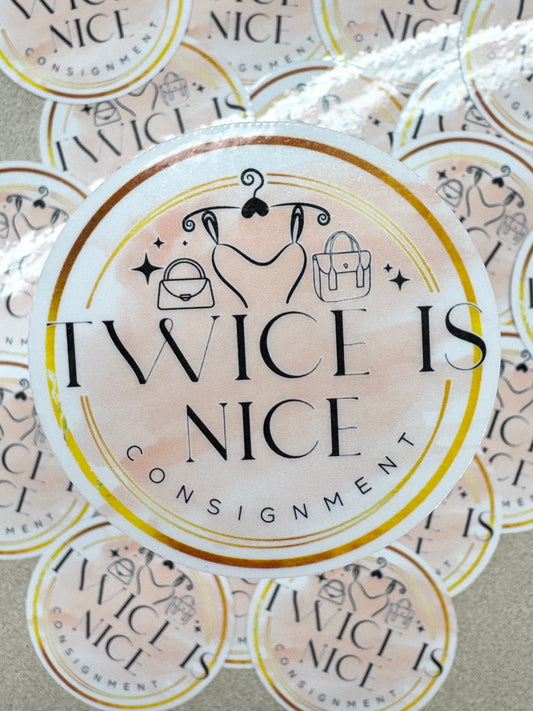 TIN Logo Waterproof Sticker
