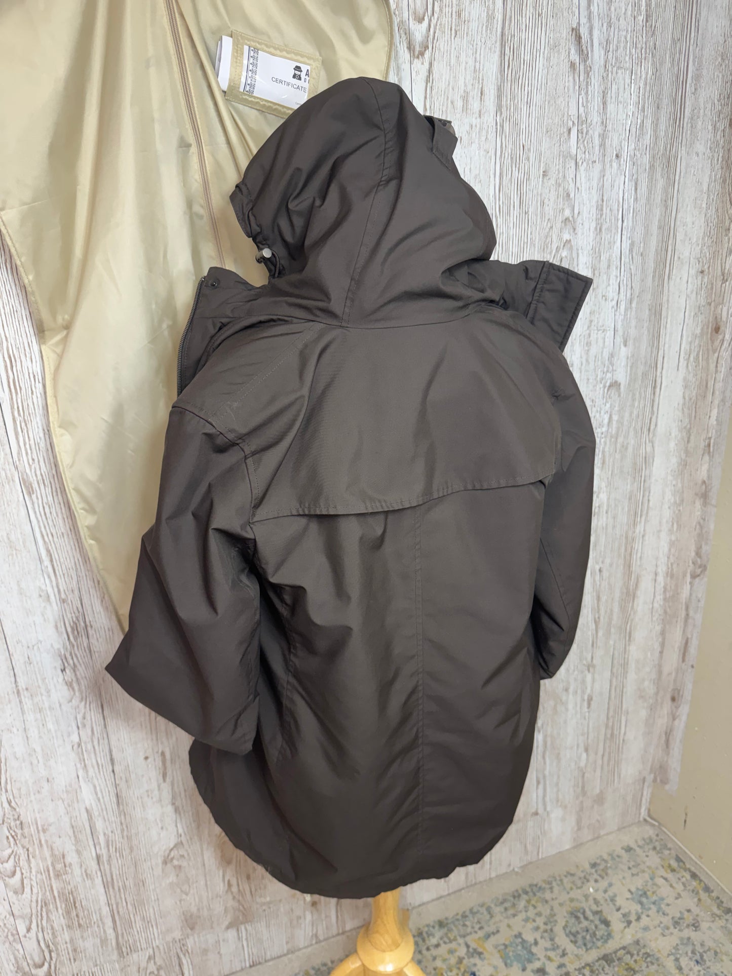 Women’s Hooded Burberry Jacket Size Small