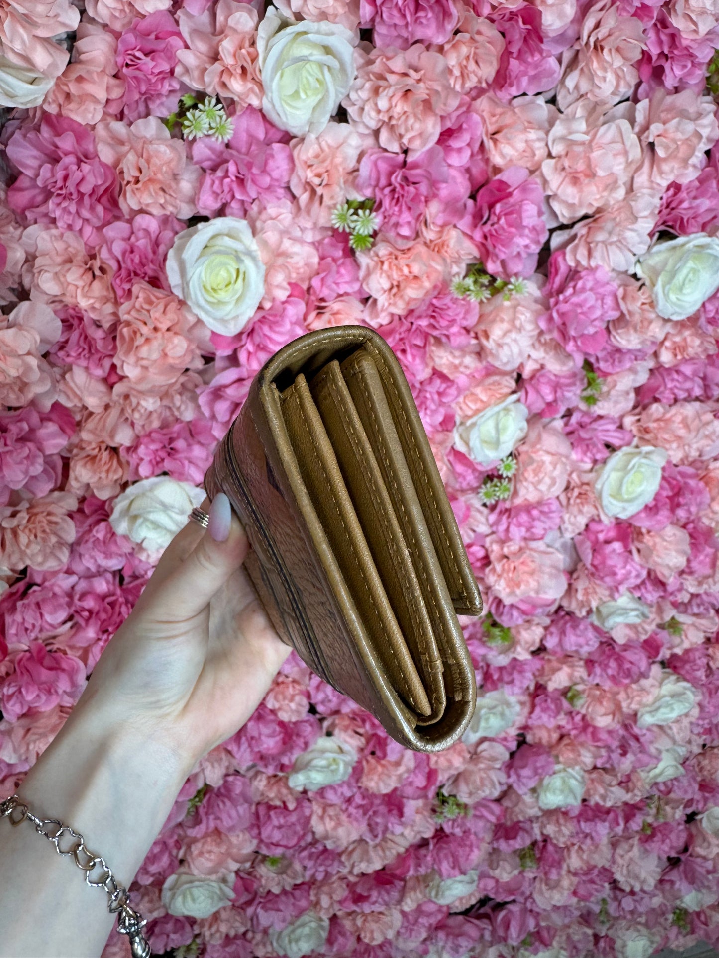 MCM Neutral Long Wallet