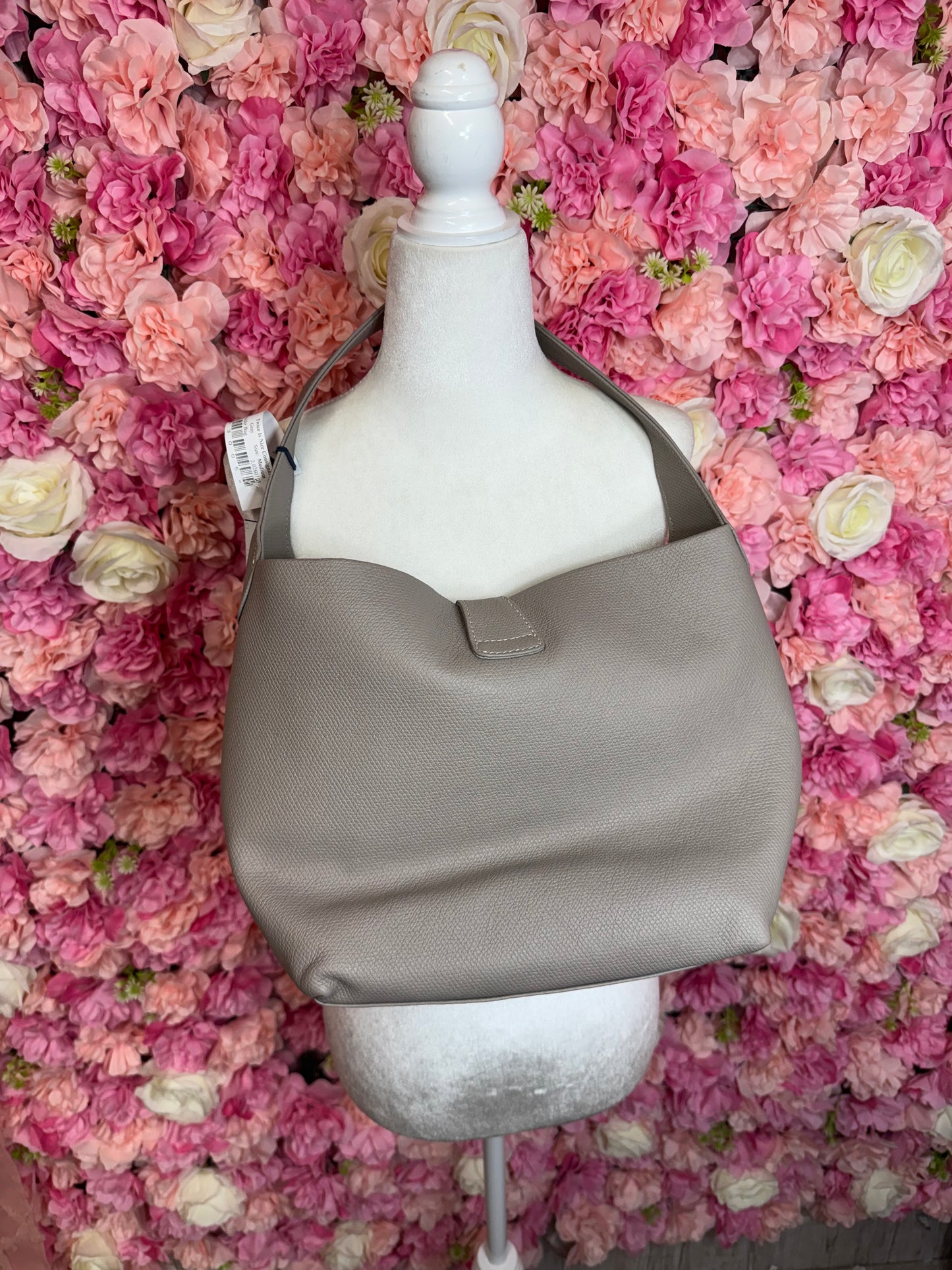 NWT Dooney & Bourke Taupe Shoulder Bag Retail $428