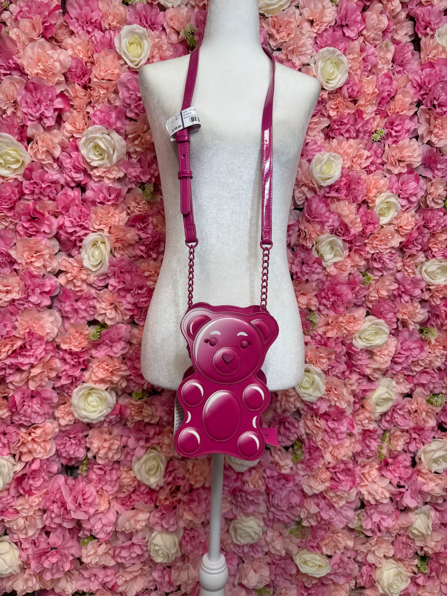 NWT Betsey Johnson Teddy Bear Crossbody