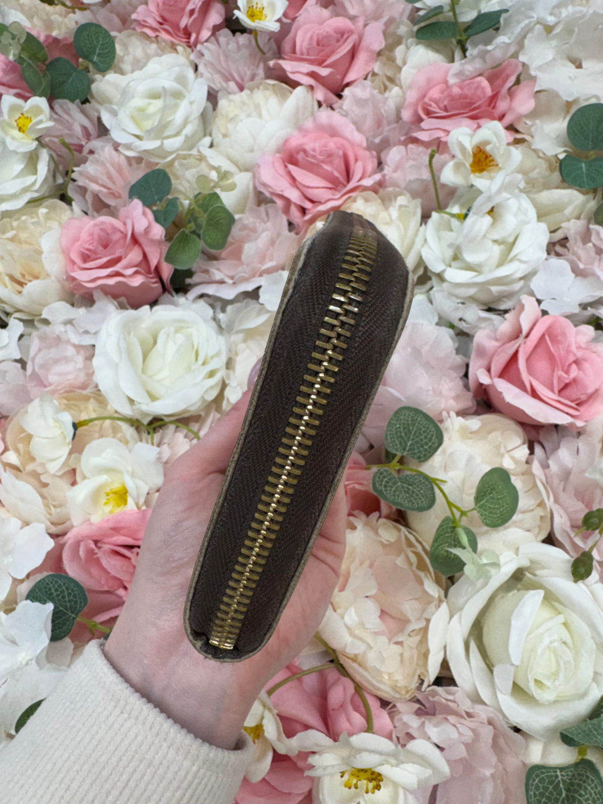 Louis Vuitton Zippy Damier Ebene Wallet