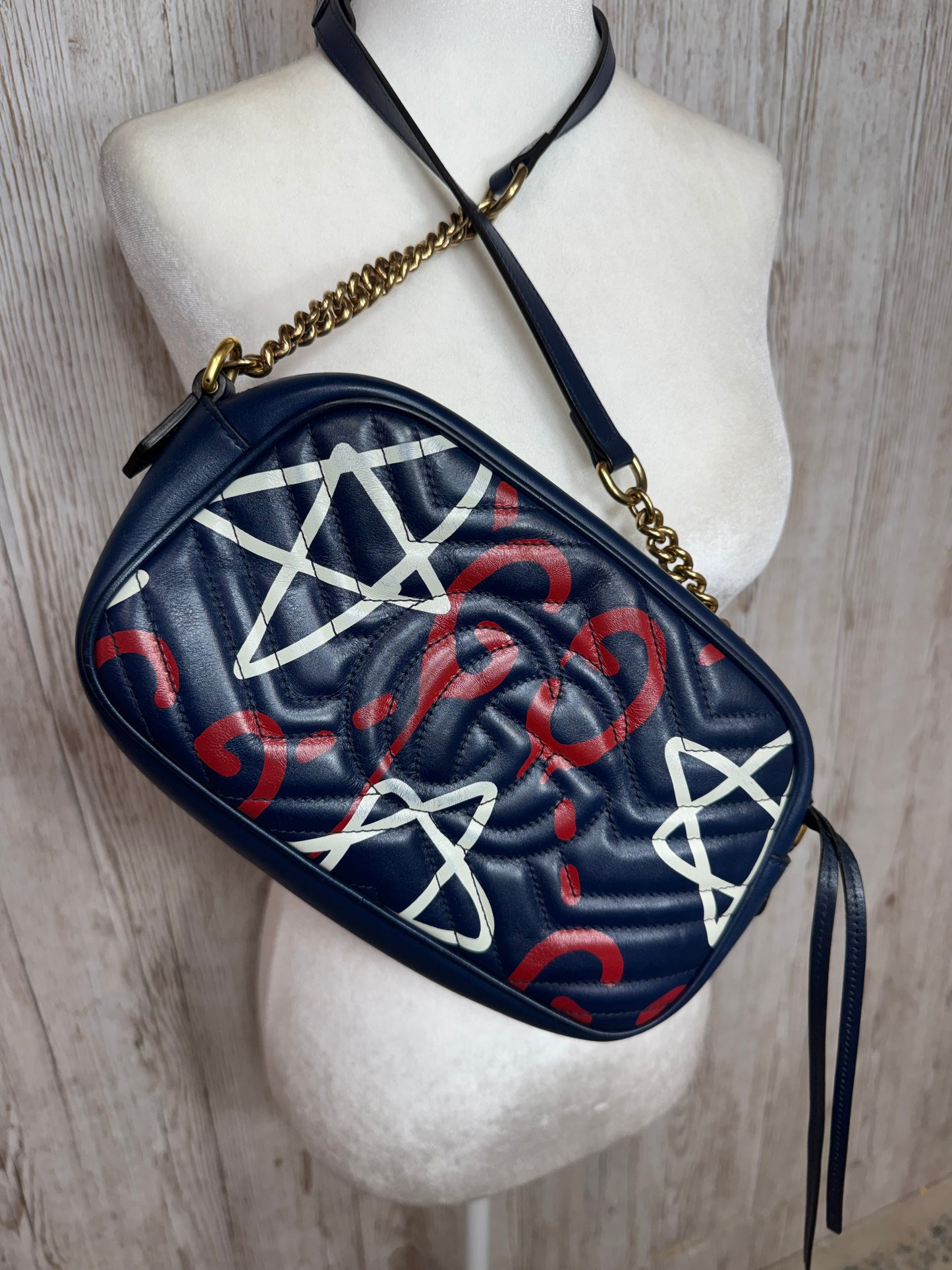 Gucci Matelasse Maramont Crossbody Bag