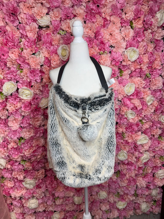 Evelyne Prélonge Faux Fur Purse