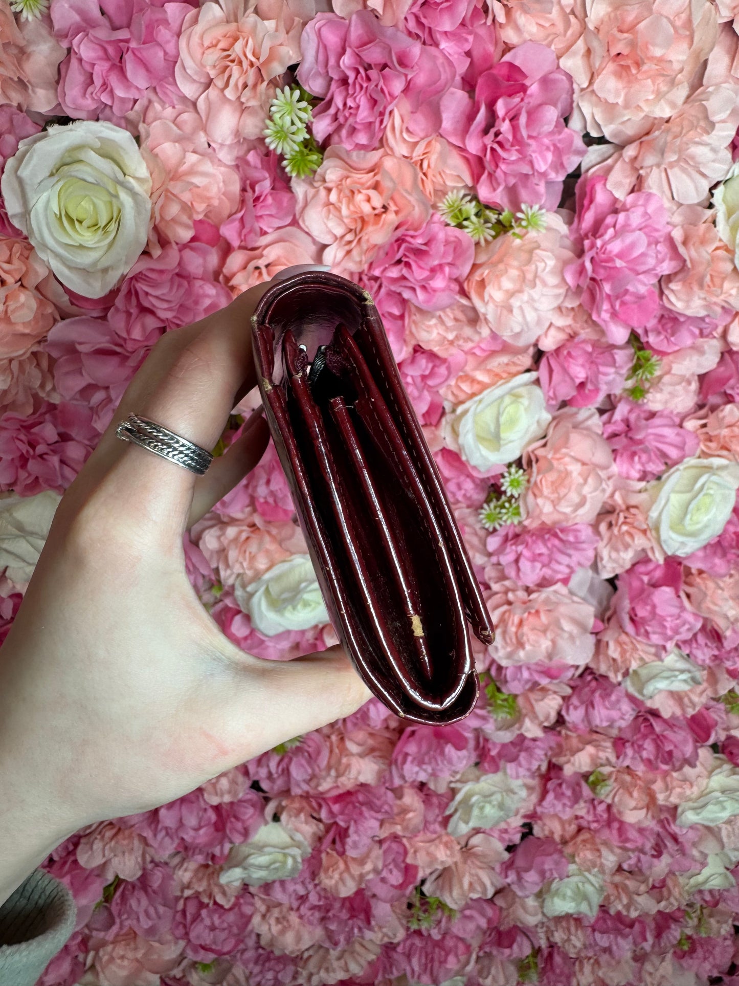 Vintage Patent Leather Cartier Wallet