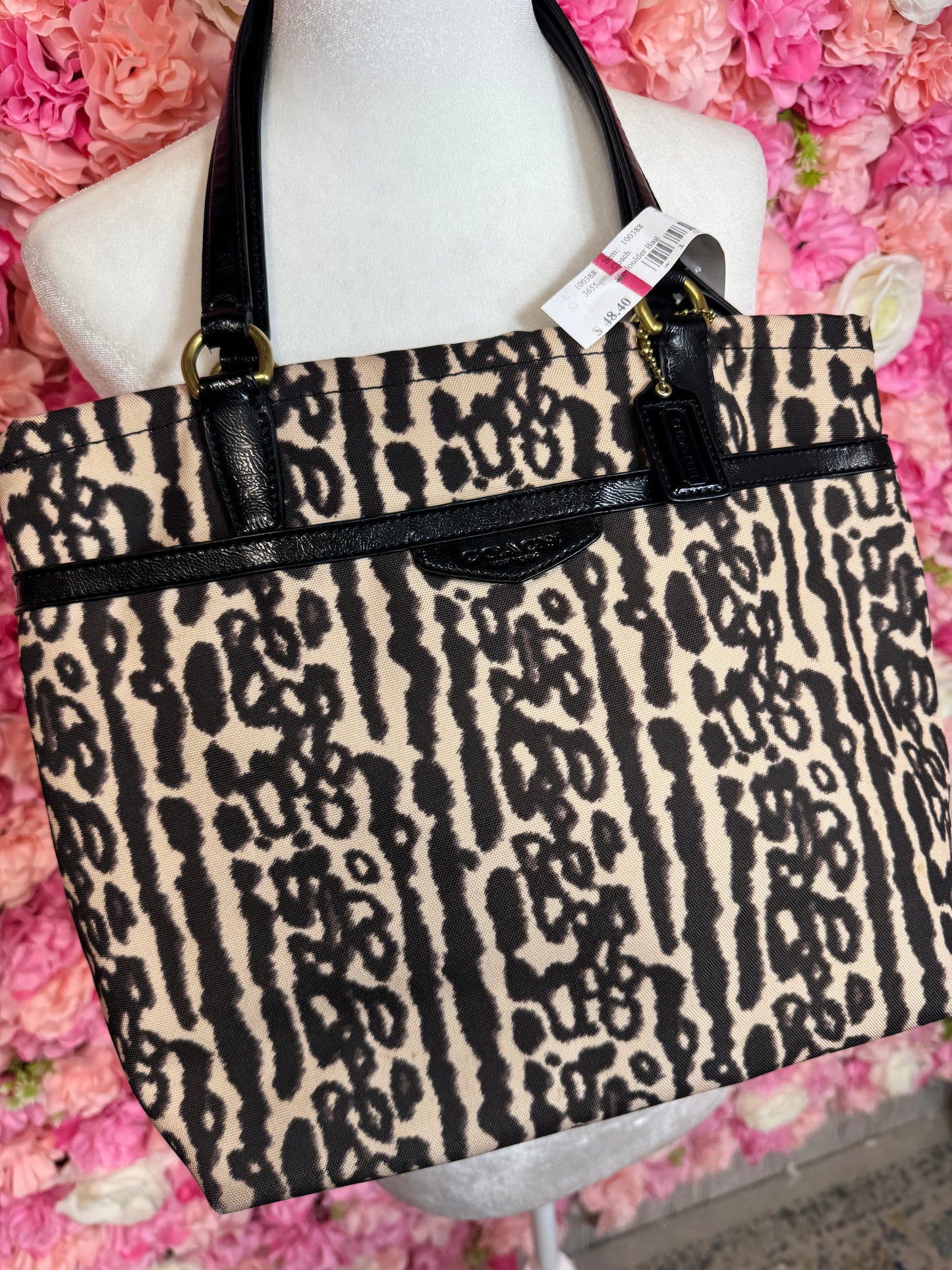 Coach Animal Print Bag