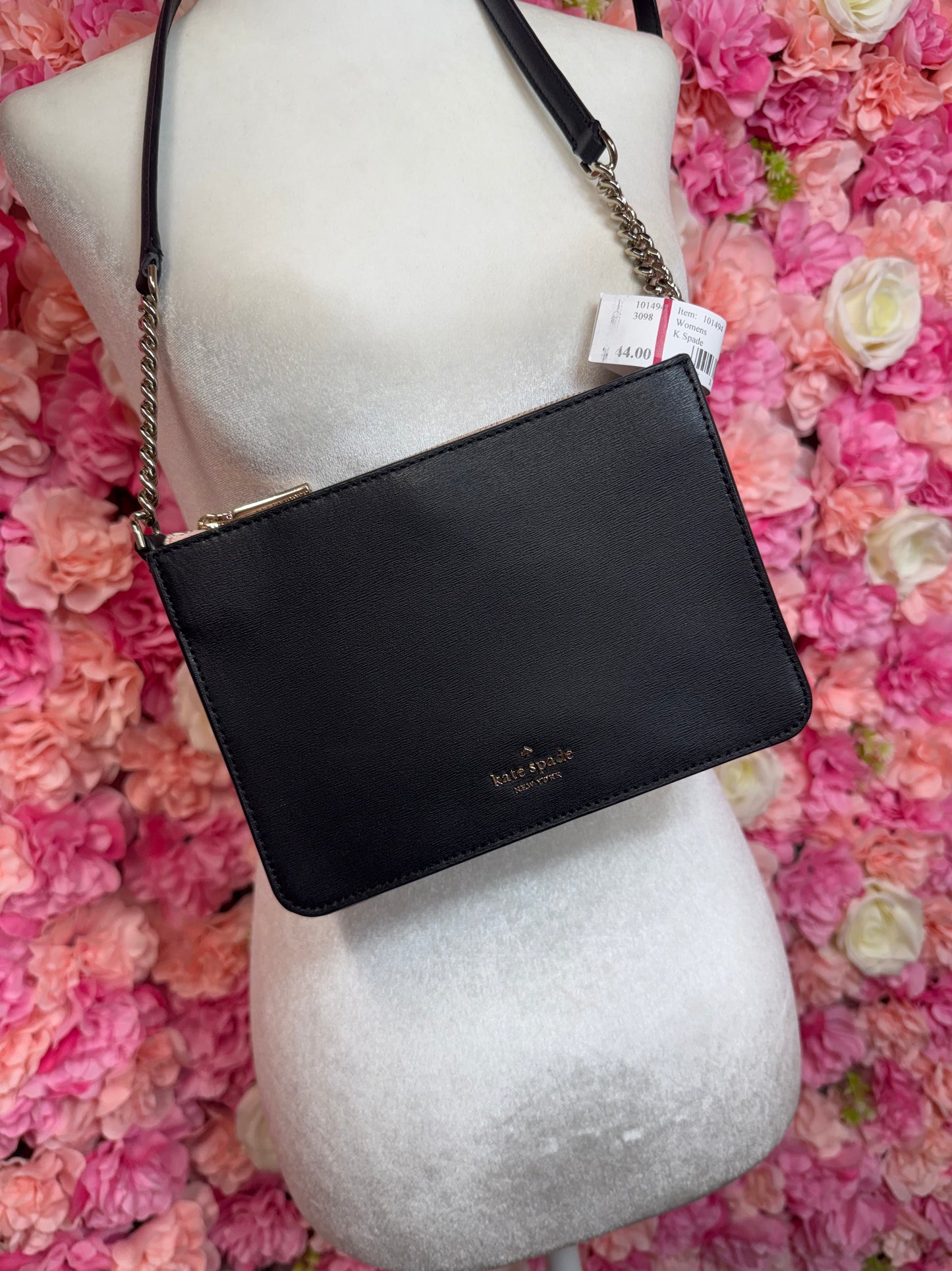 Black & Gold Chain Kate Spade Crossbody