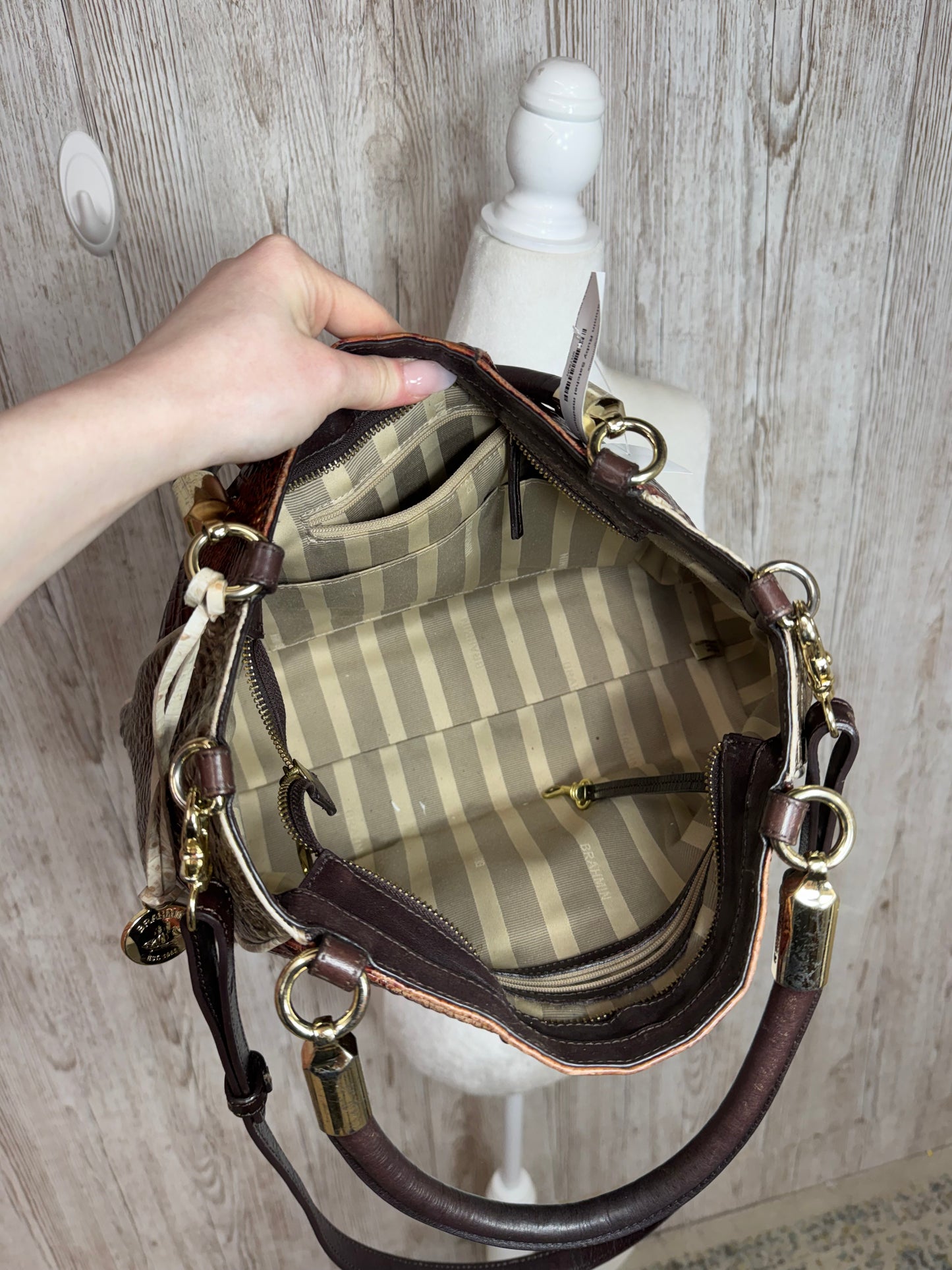 Brahmin Ruby Satchel