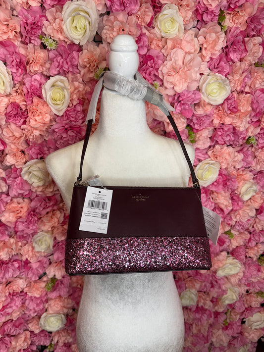 NWT Kate Spade Cherrywood Glitter Crossbody
