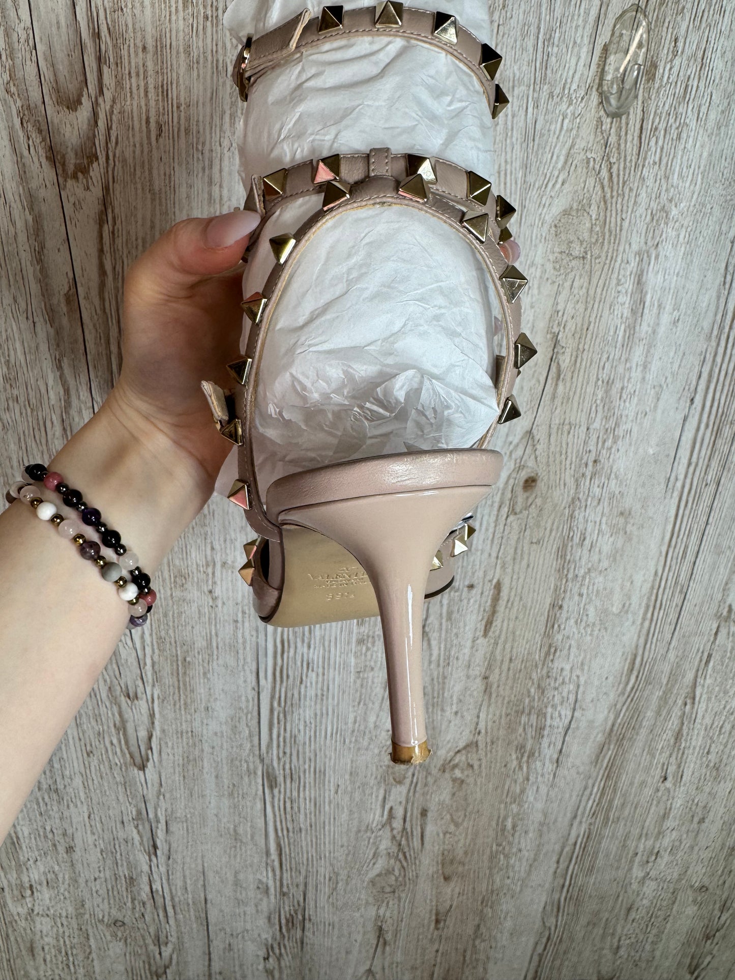 Valentino Rock Stud Heels Size 39.5