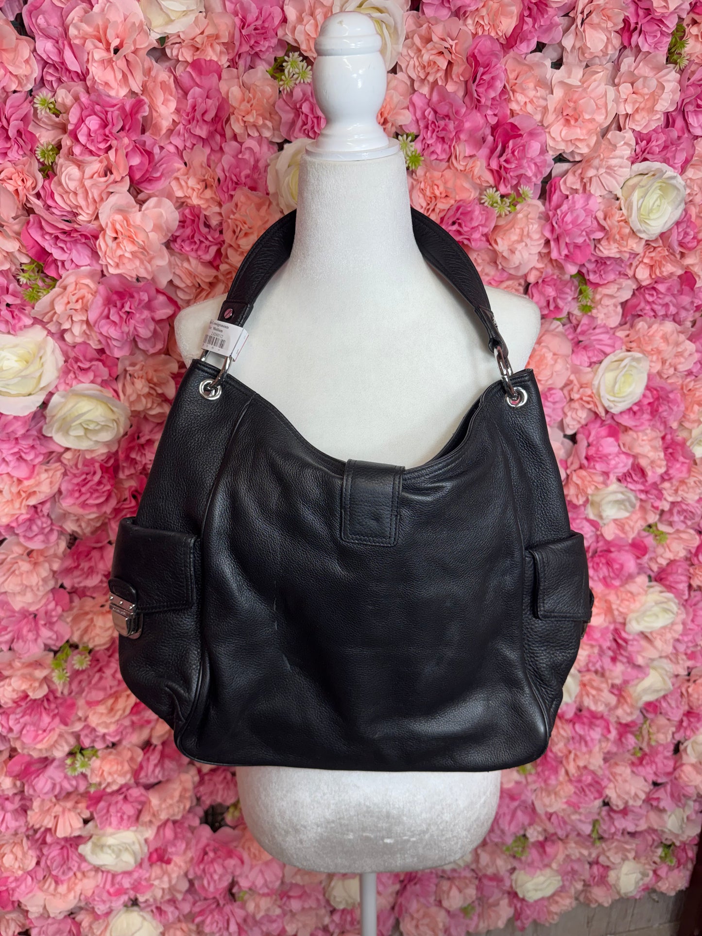 Black Michael Kors Slouchy Shoulder Bag