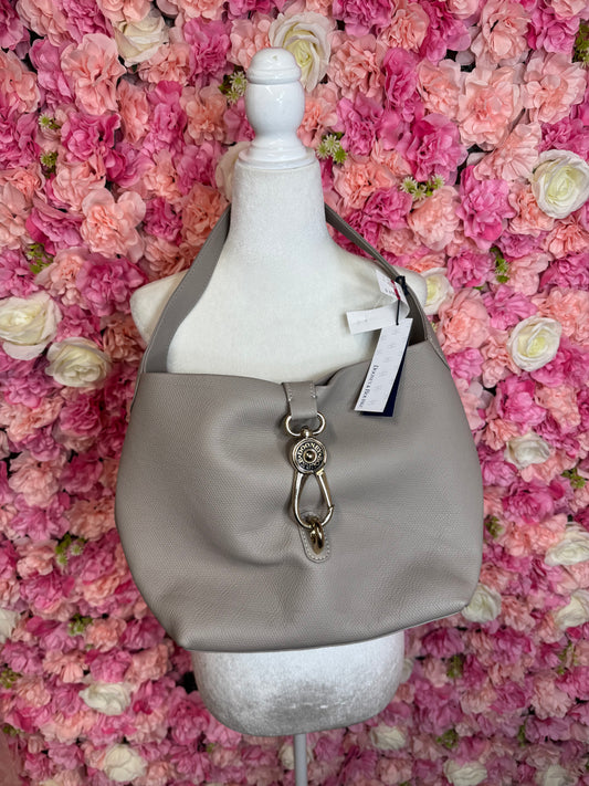 NWT Dooney & Bourke Taupe Shoulder Bag Retail $428