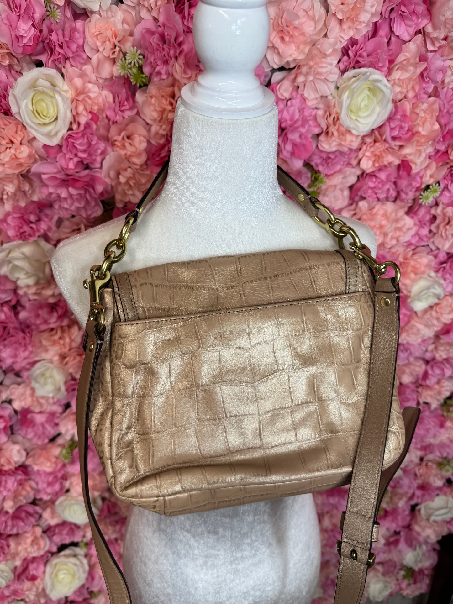 Coach Taylor Exotic Leather Crossbody