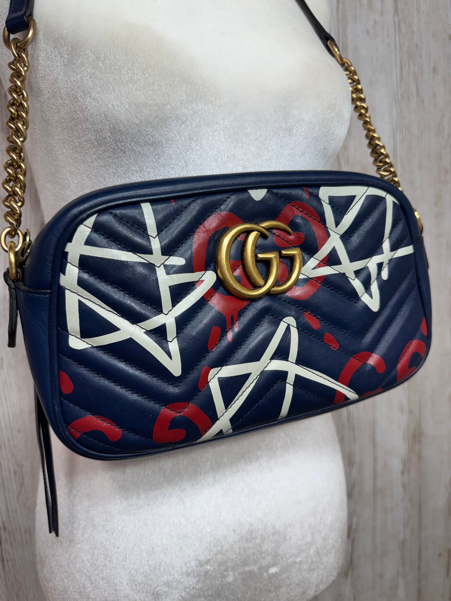 Gucci Matelasse Maramont Crossbody Bag