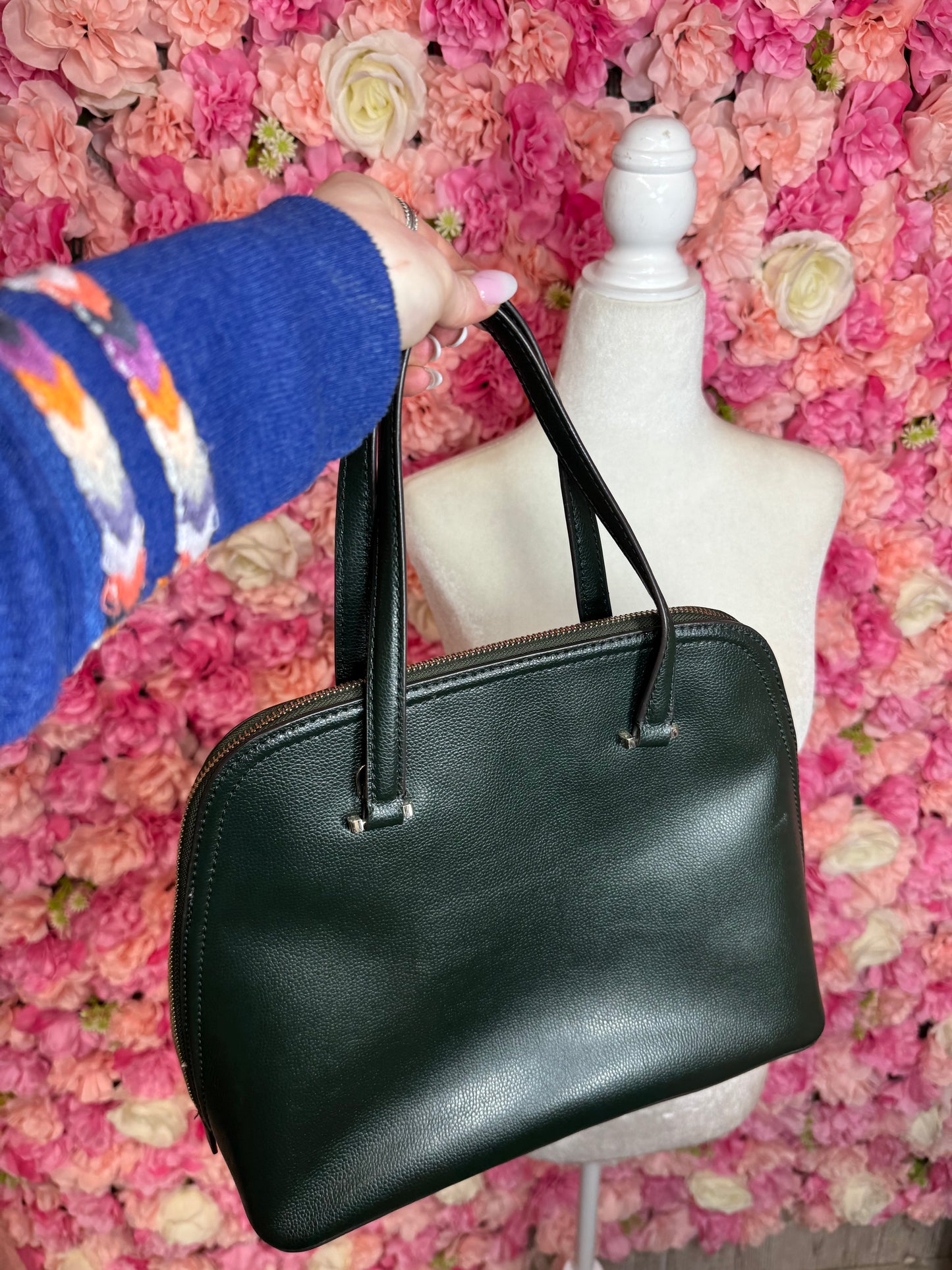 Kate Spade Dark Green Dome Purse