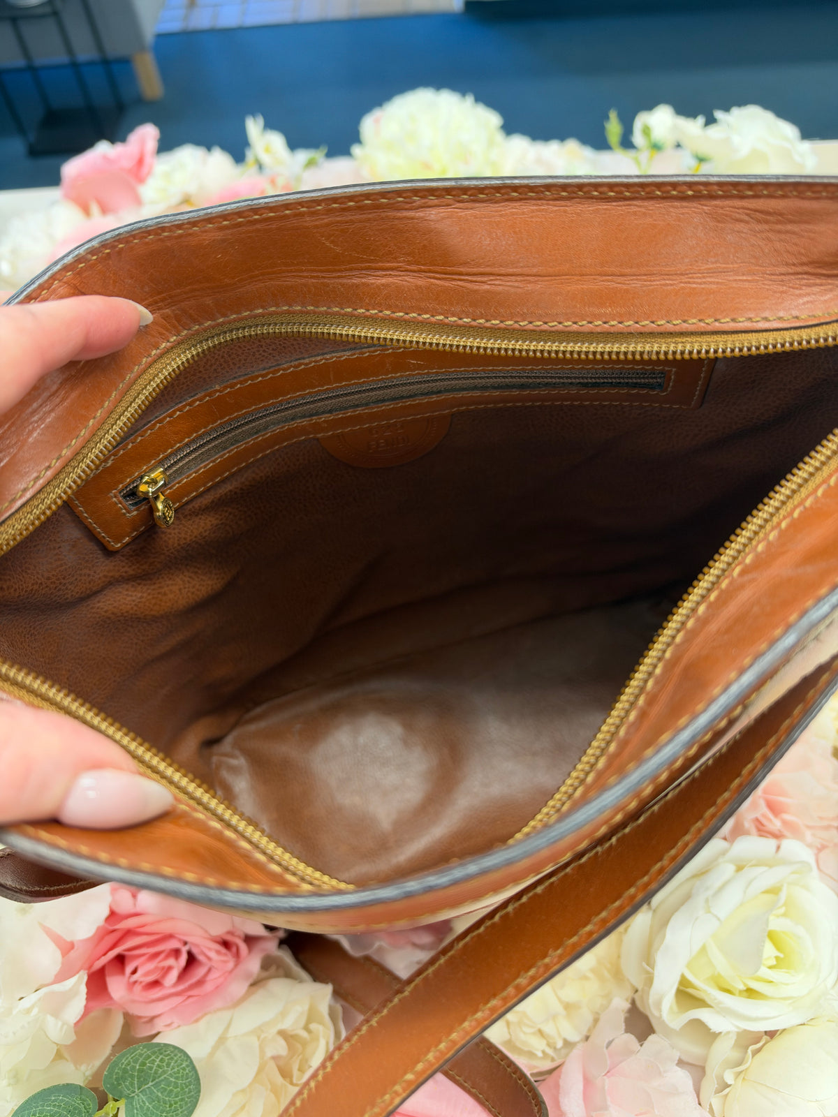 Vintage Fendi Janus Medallion Purse