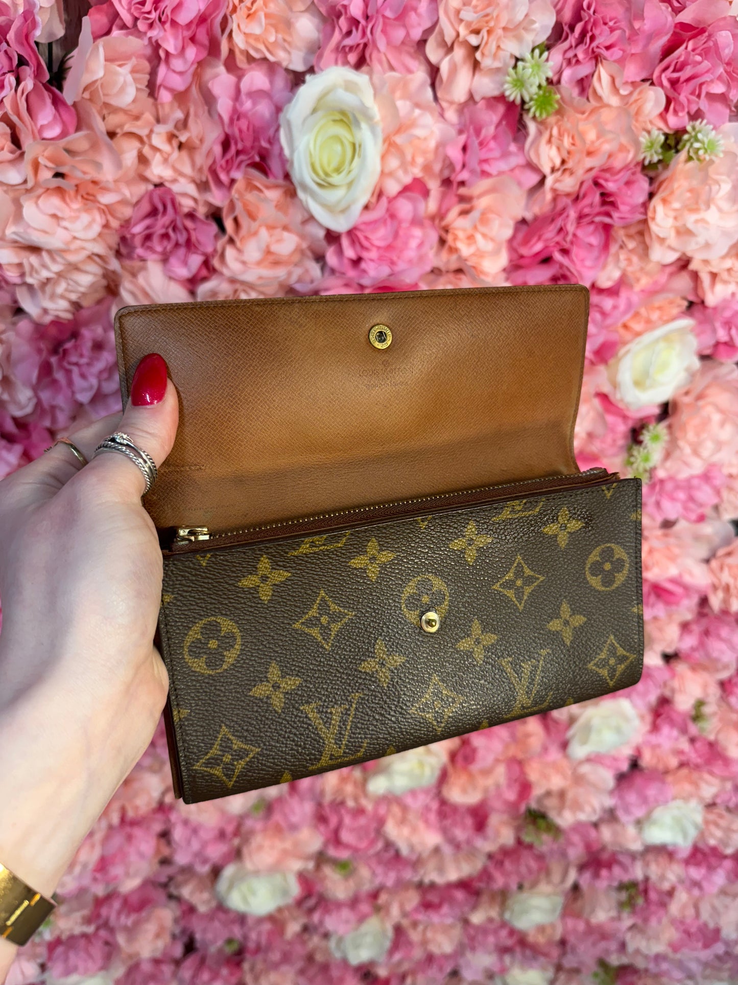 Monogram Sarah Louis Vuitton Wallet