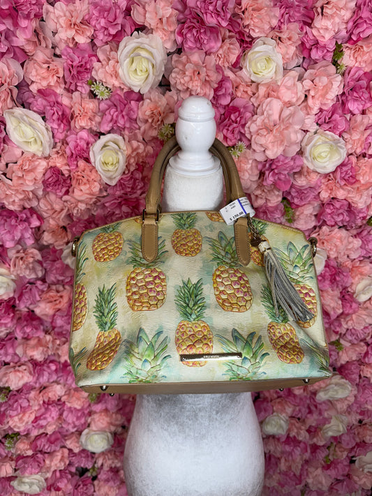 Brahmin Duxbury Pompano Pineapple Satchel