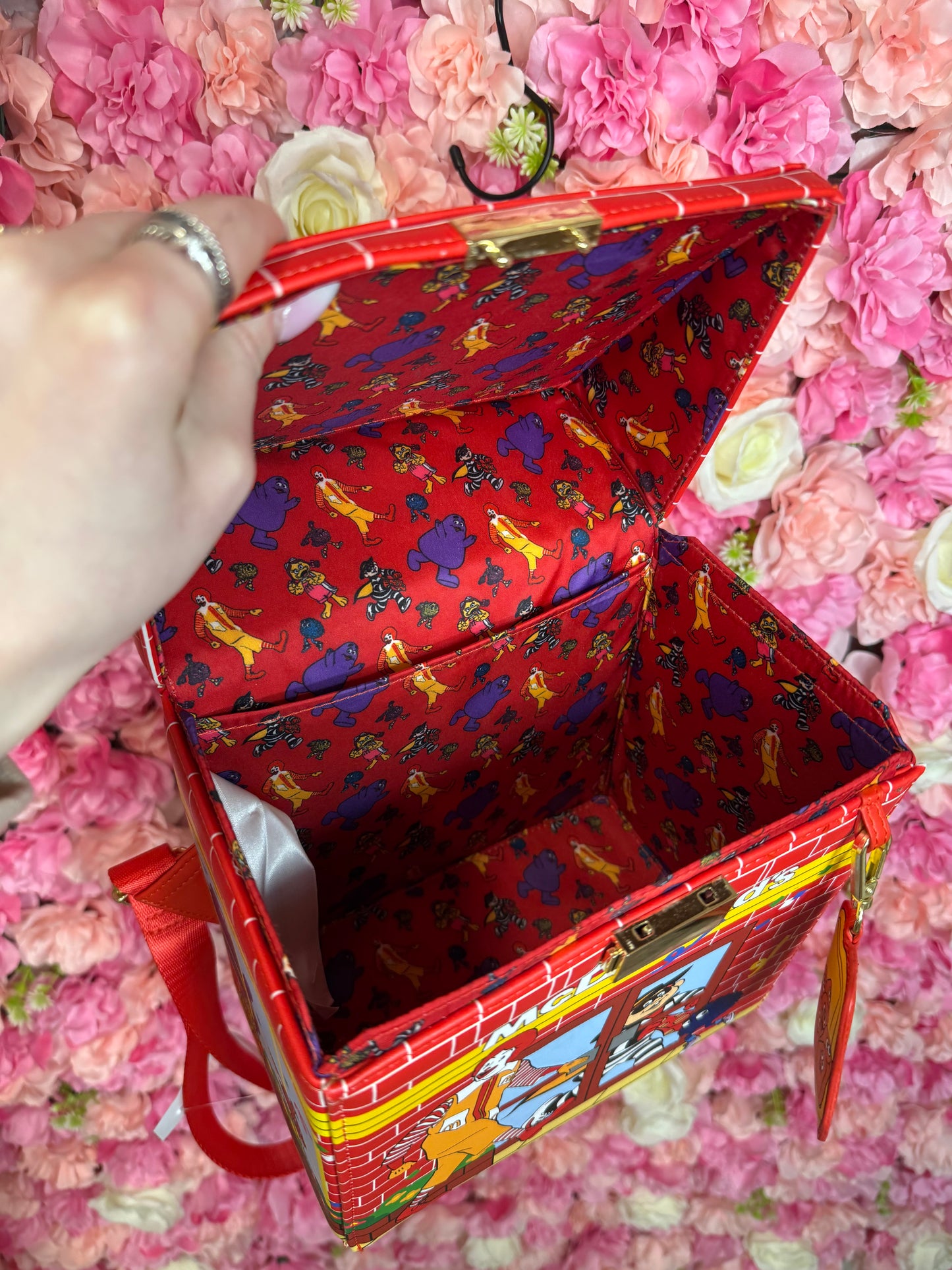 McDonald’s Loungefly Backpack Purse