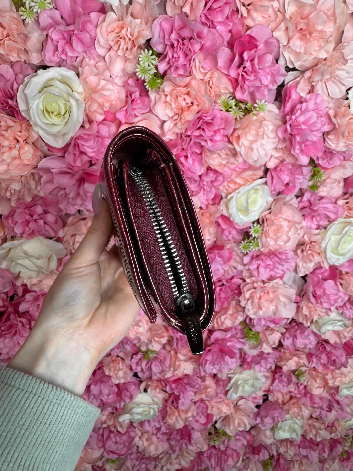 Vintage Patent Leather Cartier Wallet