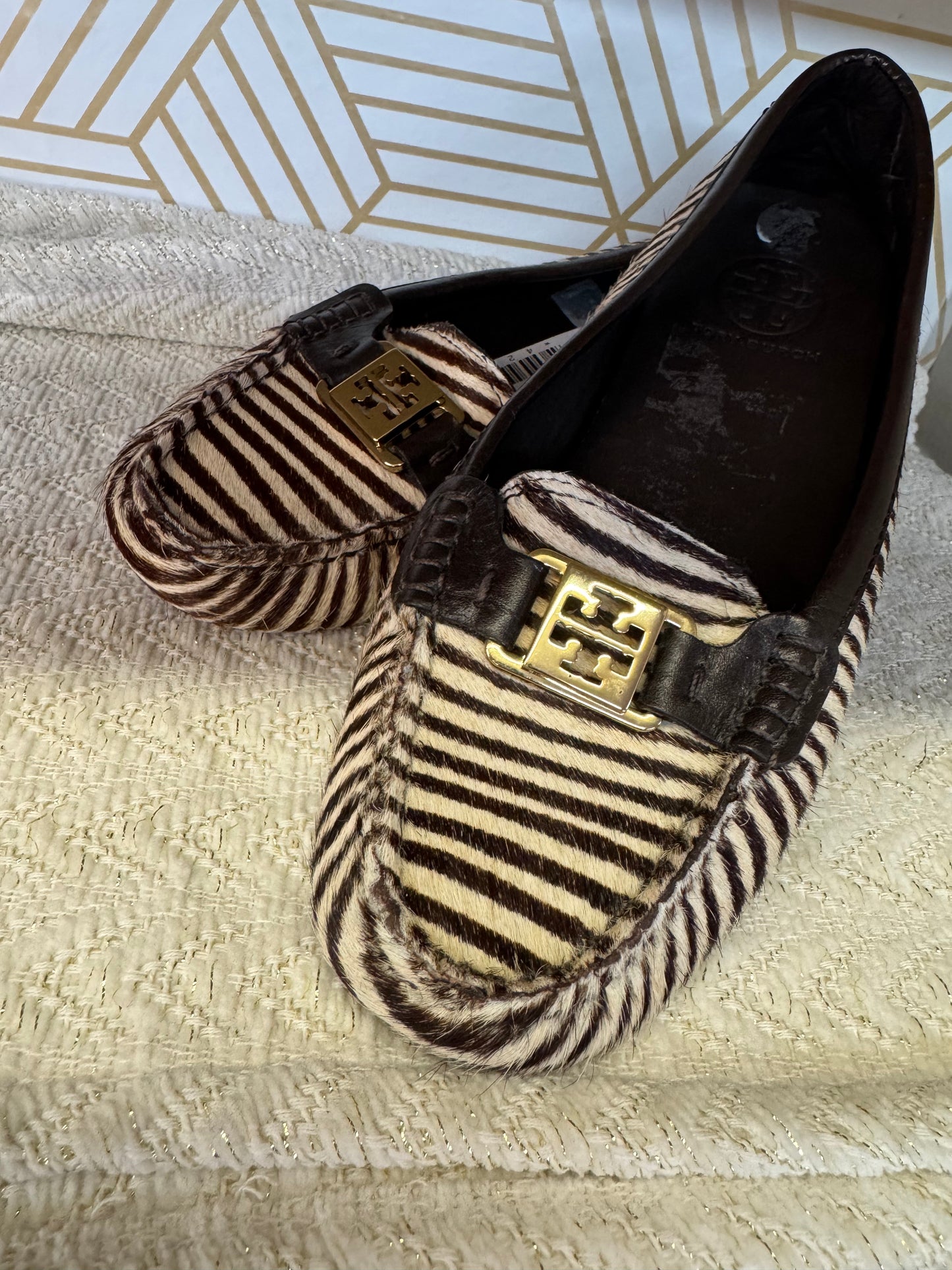 Tory Burch Kendrick Driver Loafer Size 7.5