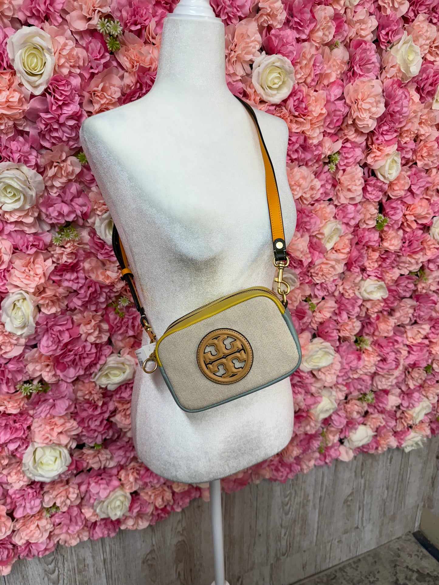 Tory Burch Perry Bombe Canvas Crossbody