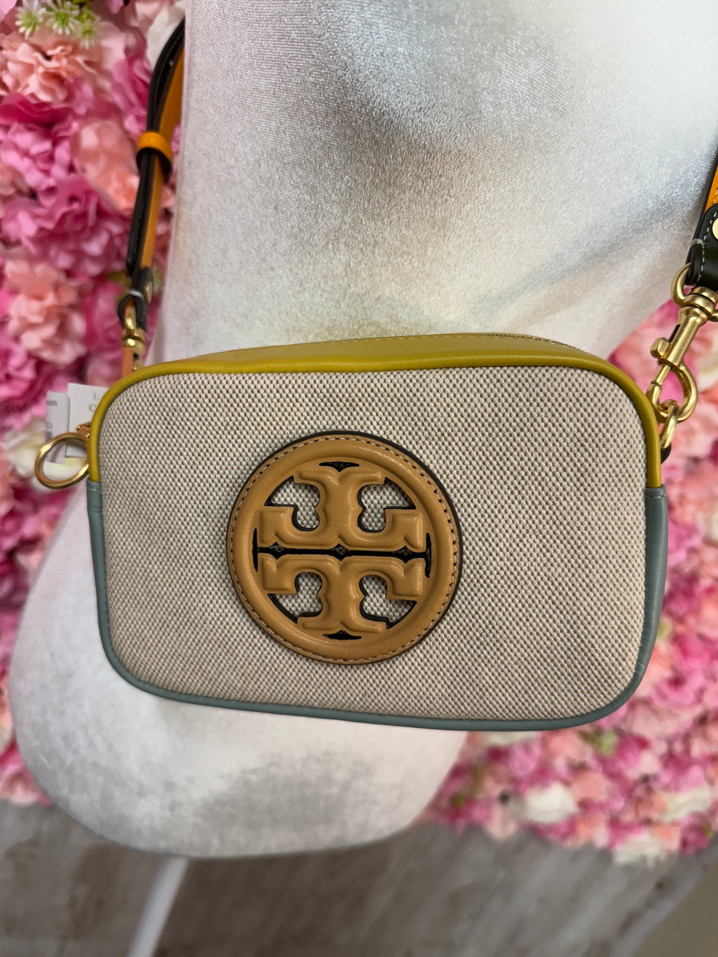 Tory Burch Perry Bombe Canvas Crossbody