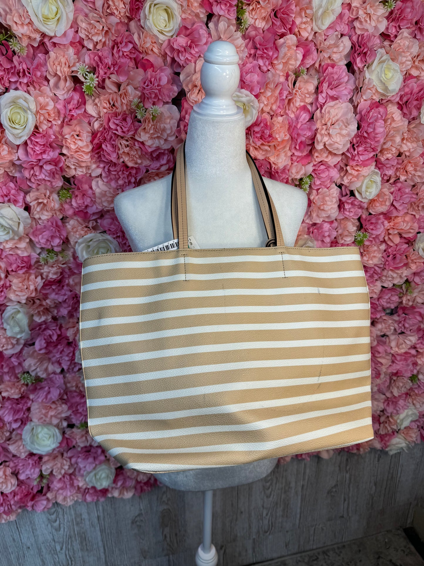 Oversized Kate Spade Stripped Tote/Purse