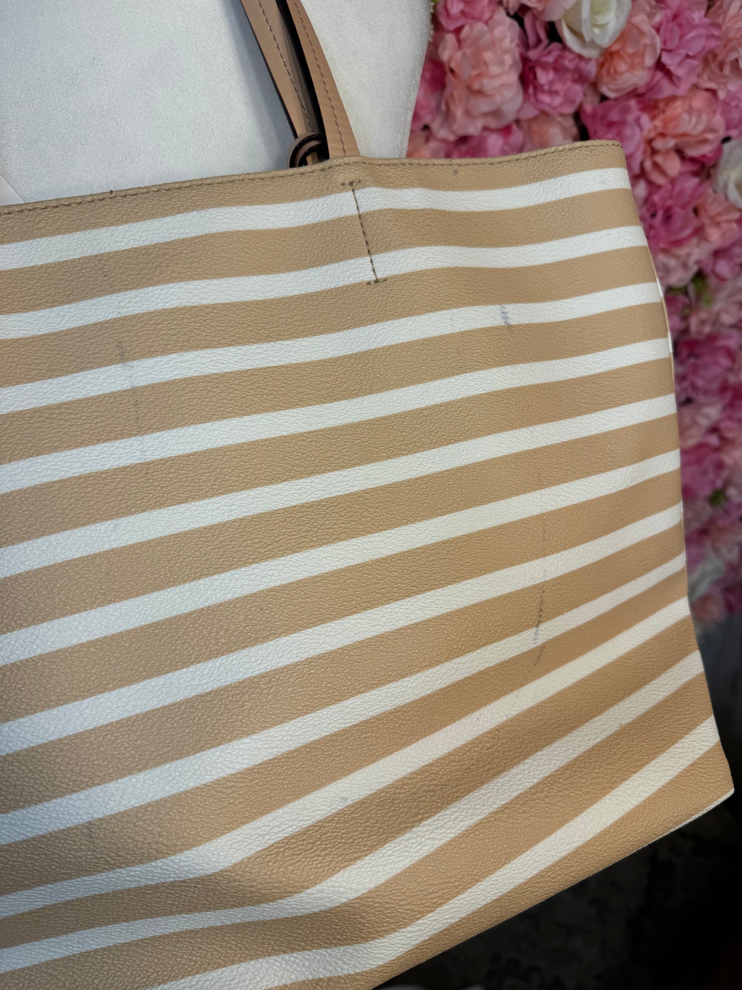 Oversized Kate Spade Stripped Tote/Purse